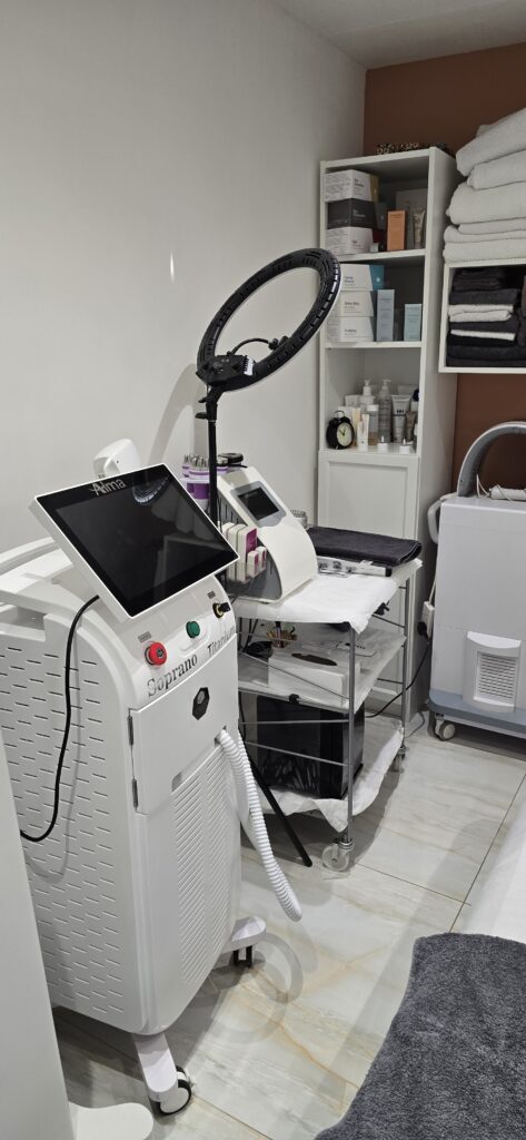 Alma Soprano Titanium laser hair removal machine at Smart Aesthetic