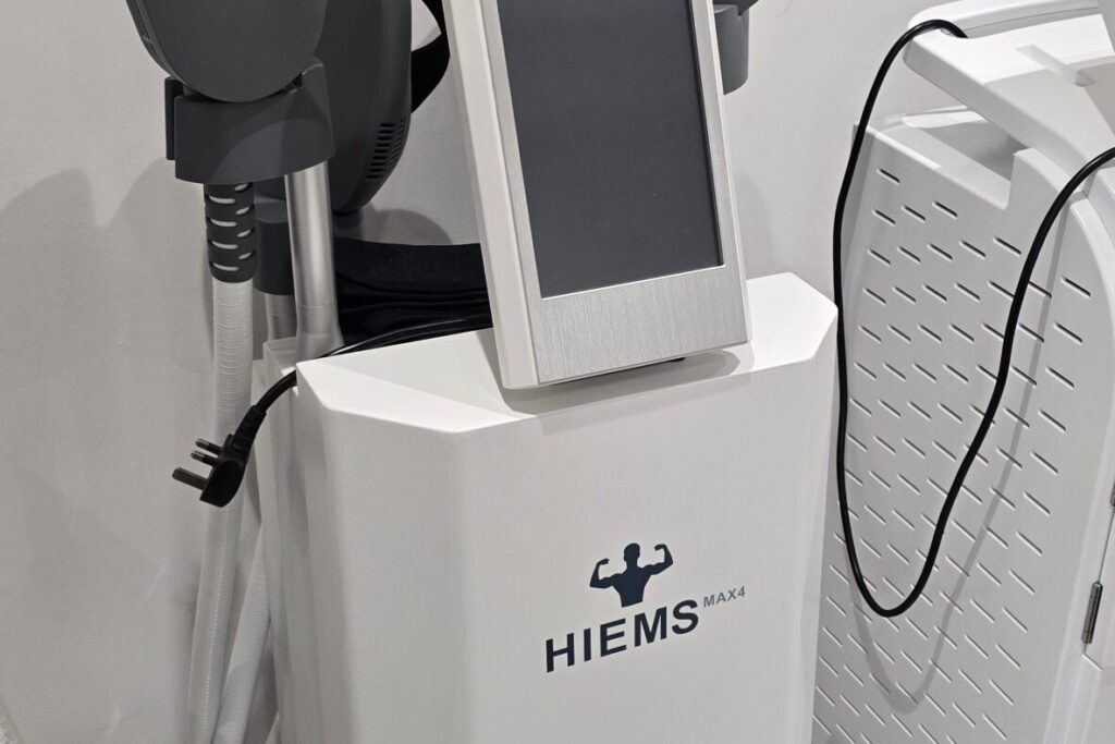 HIEMS MAX4 body sculpting machine at Smart Aesthetic